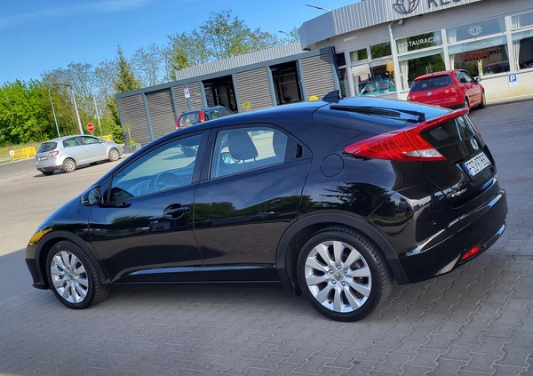 Honda Civic cena 39999 przebieg: 129832, rok produkcji 2012 z Drezdenko małe 781